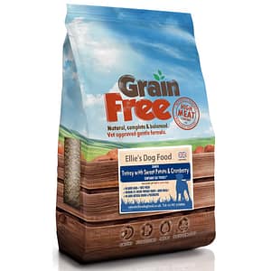 Grain Free Senior 50% Turkey with Sweet Potato and Cranberry Complete Dry Dog Food